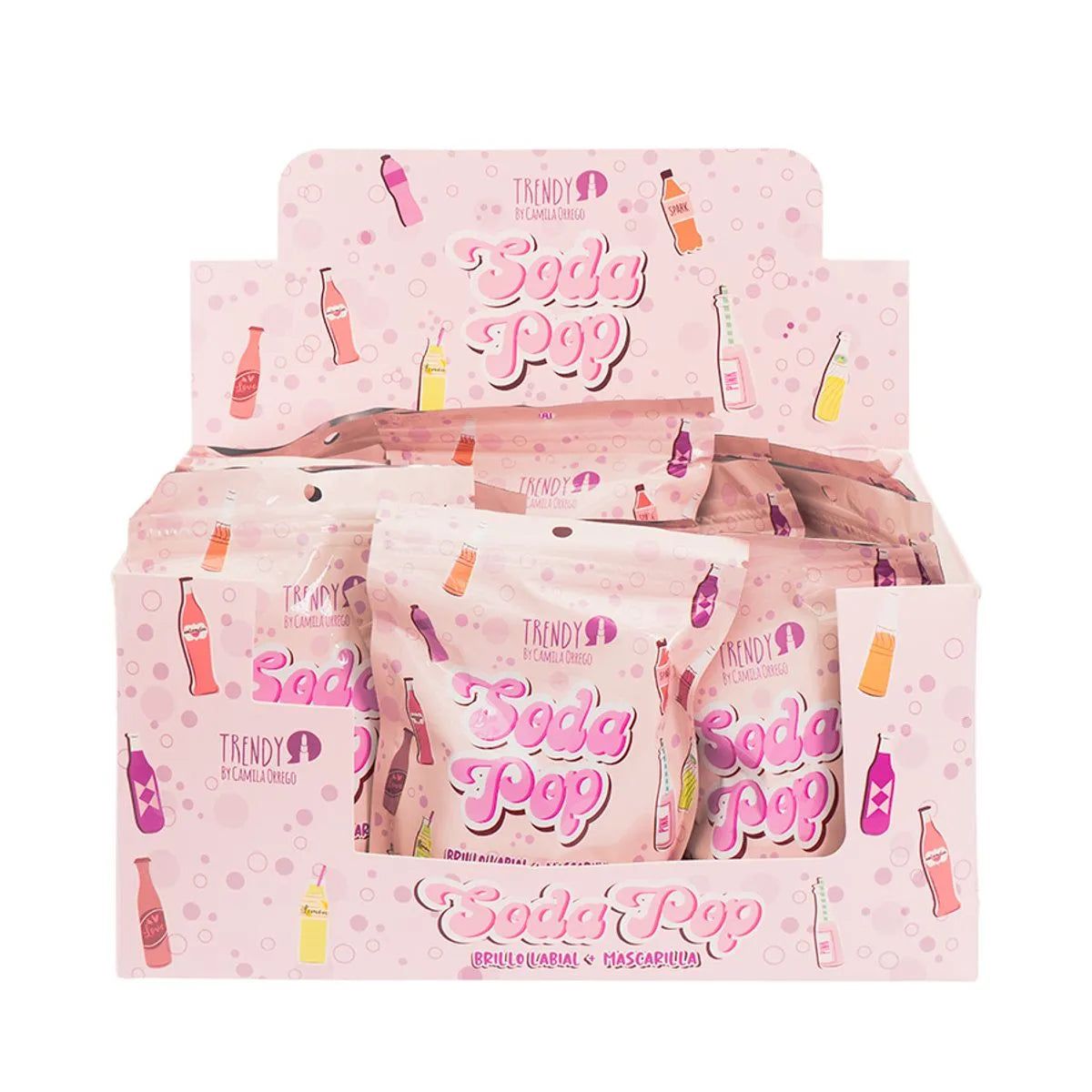 Kit De Labios Soda Pop Brillo Y Mascarilla