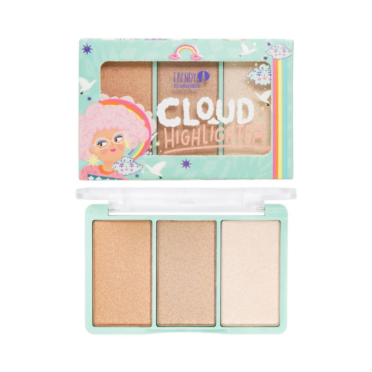 Iluminador en Trío Cloud Highlighter