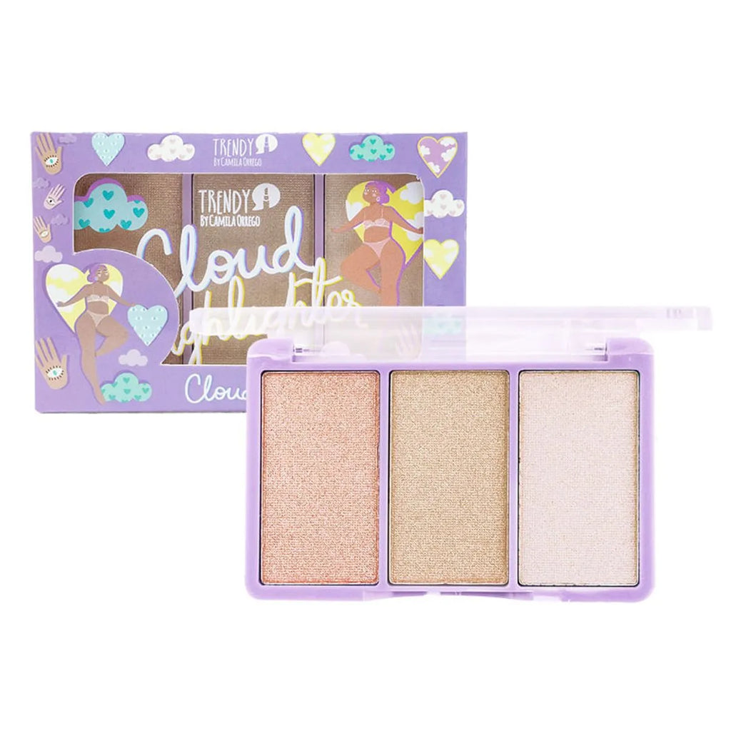 Iluminador en Trío Cloud Highlighter