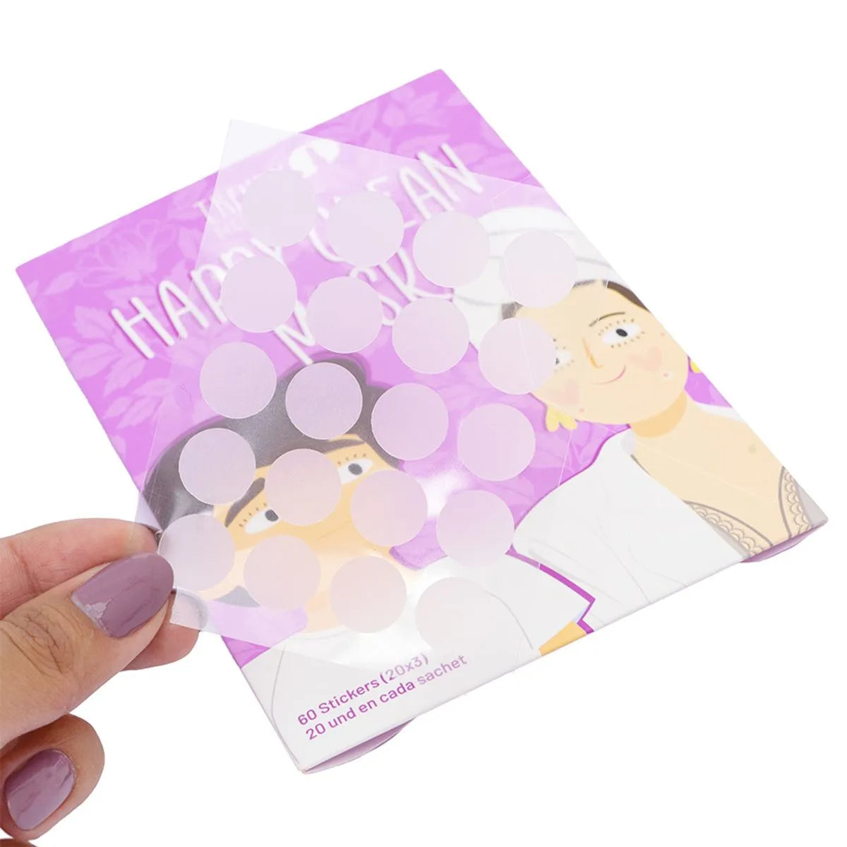 Sobre Mascarilla Stickers Para Acné Happy Clean