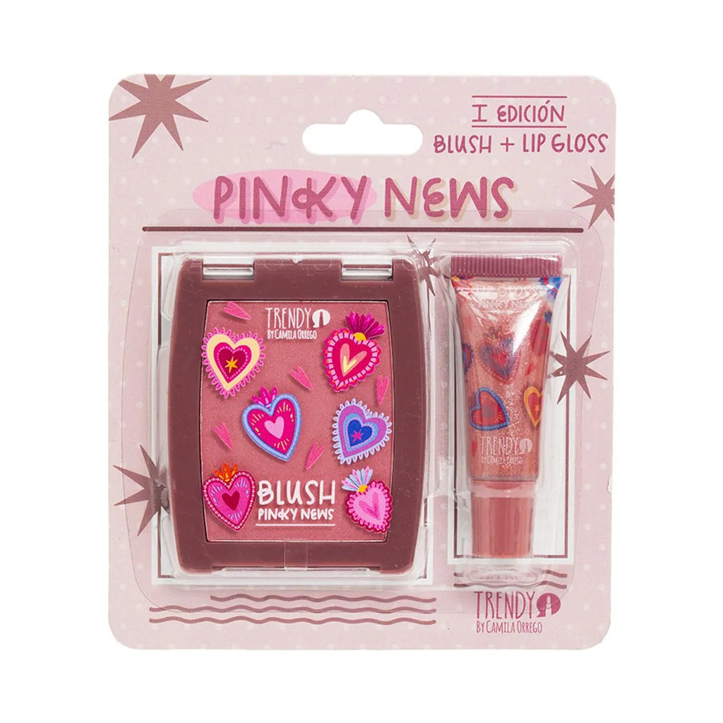 Kit Rubor Y Gloss Pink New