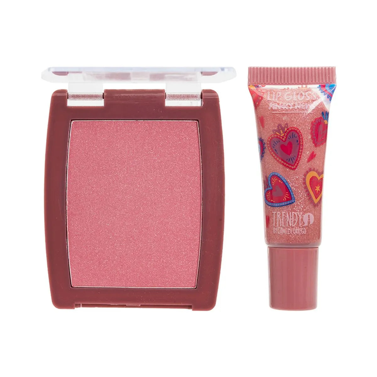 Kit Rubor Y Gloss Pink New