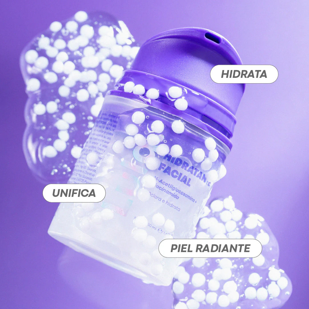 Hidratante Facial Con Perlas - Lula