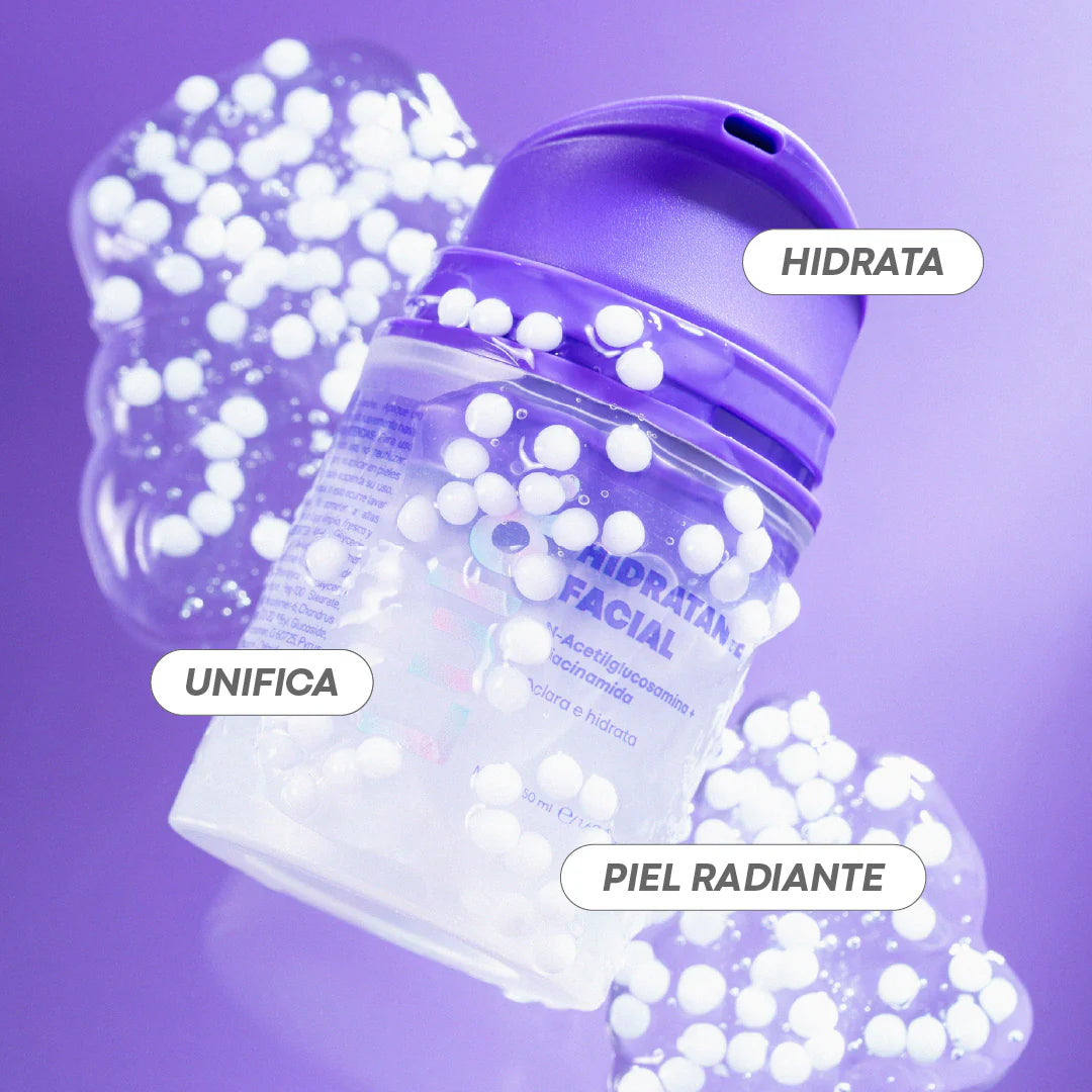 Hidratante Facial Con Perlas - Lula